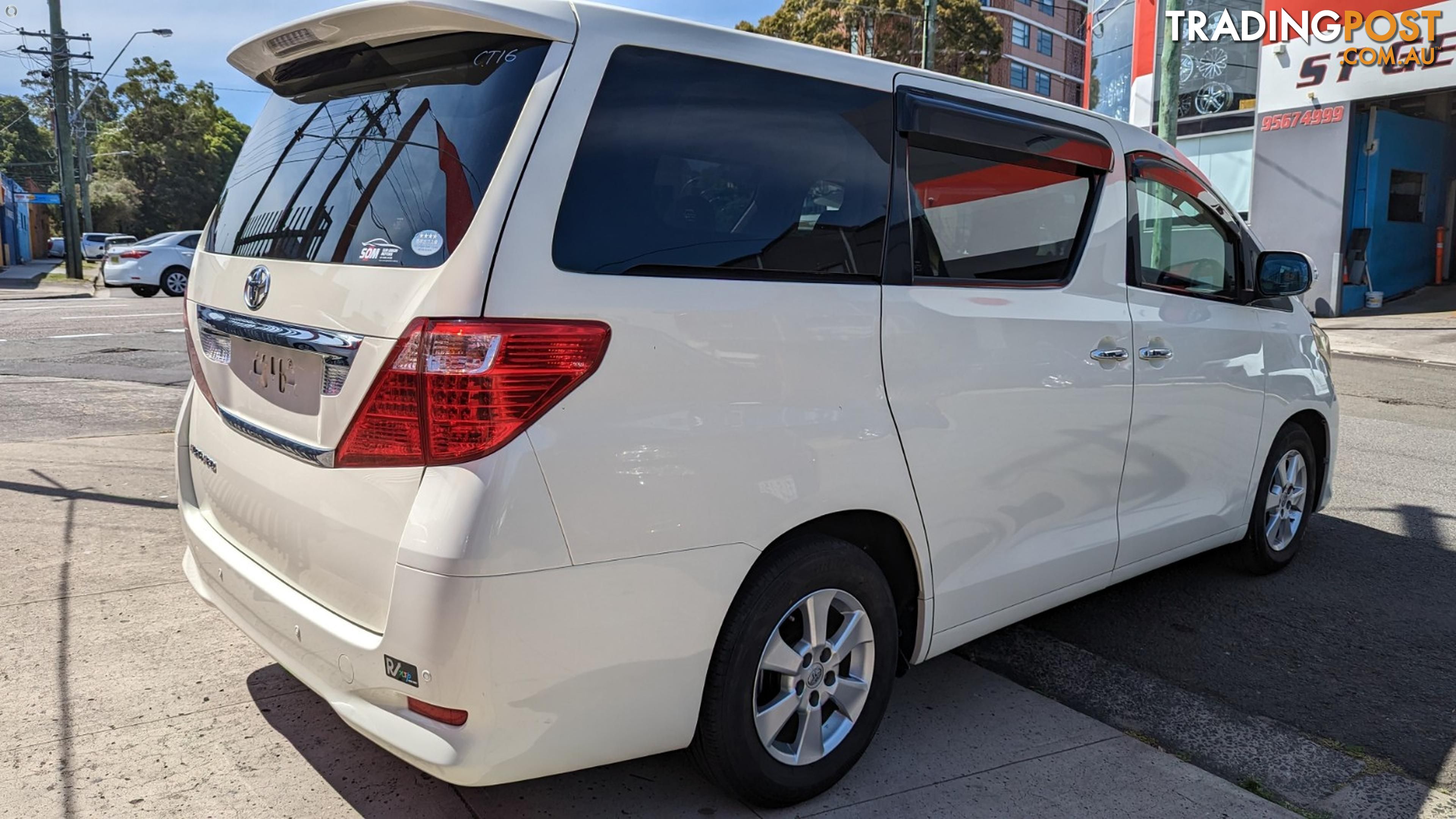 2009 TOYOTA ALPHARD (NO BADGE)  -