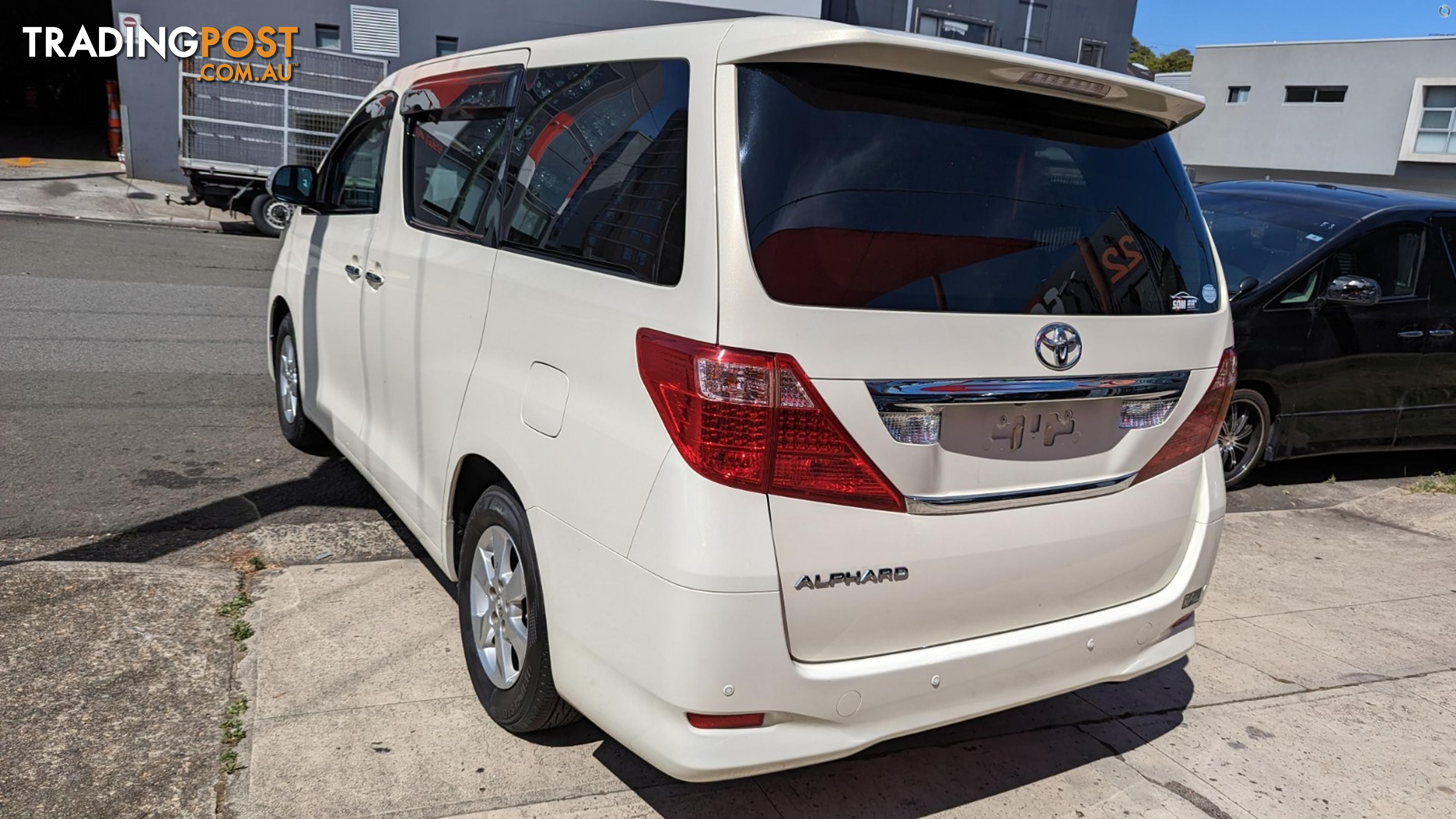 2009 TOYOTA ALPHARD (NO BADGE)  -