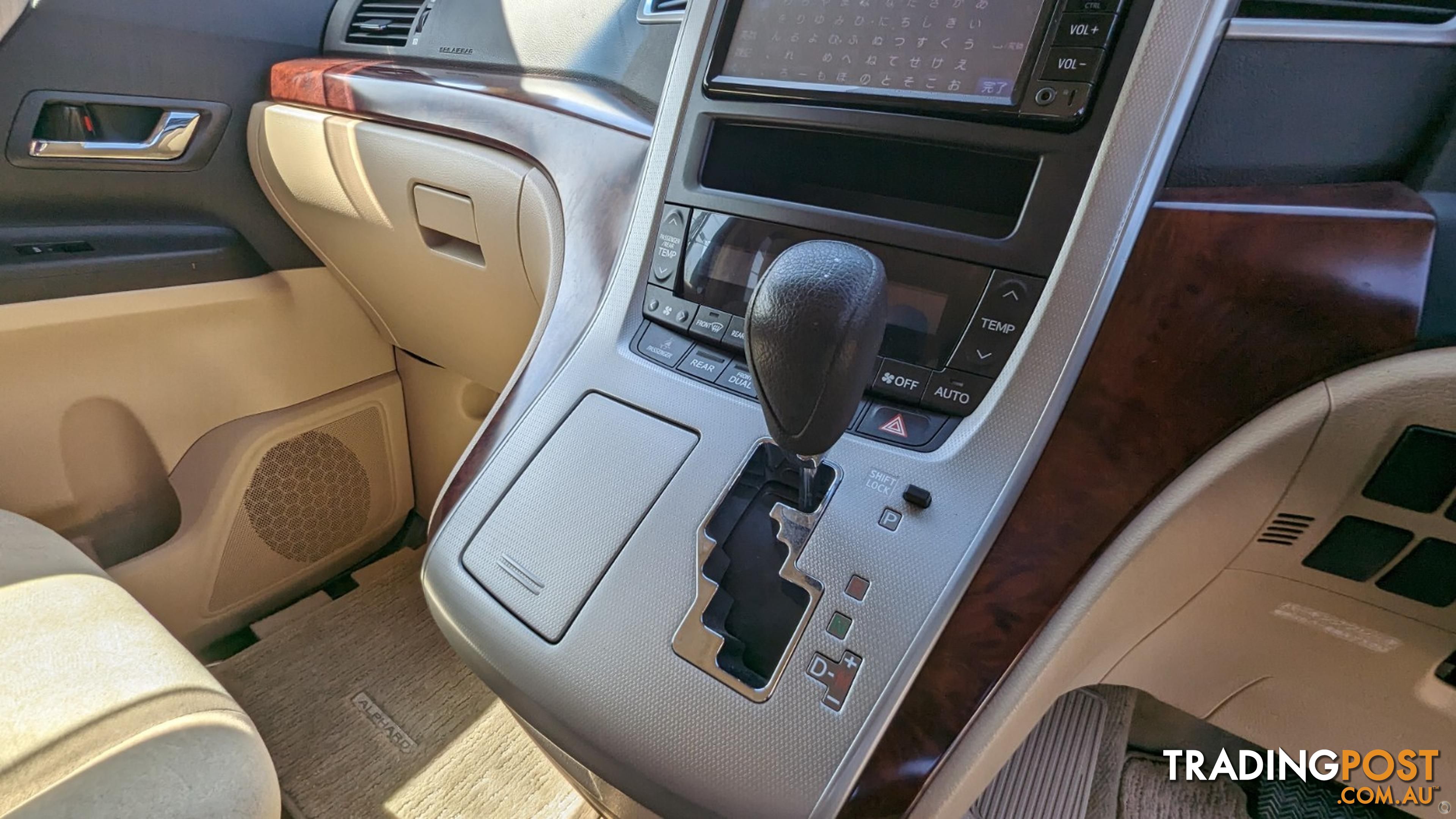 2009 TOYOTA ALPHARD (NO BADGE)  -