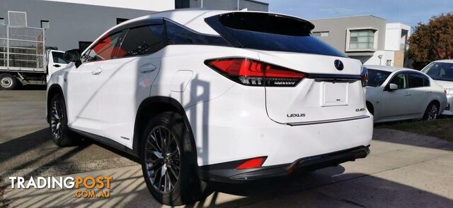 2021 LEXUS RX450H F SPORT HYBRID GYL25R SUV, 4 DOORS, 5 SEATS