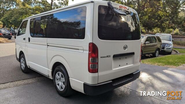 2012 TOYOTA HIACE LWB KDH201R MY12 UPGRADE COMMERCIAL