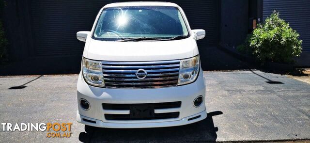 2007 NISSAN ELGRAND HIGHWAY STAR BLACK LEATHER EDITION  -