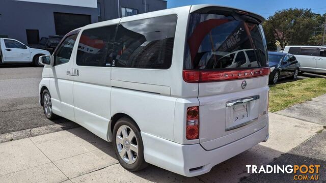 2007 NISSAN ELGRAND HIGHWAY STAR  -