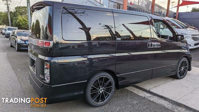 2007 NISSAN ELGRAND HIGHWAY STAR BLACK LEATHER EDITION  -