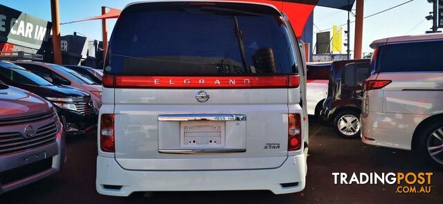 2008 NISSAN ELGRAND HIGHWAY STAR  -