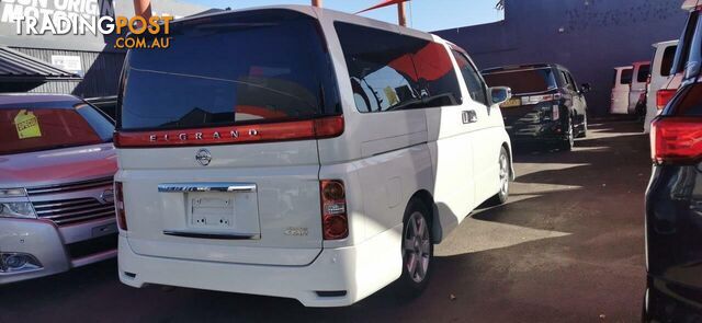 2008 NISSAN ELGRAND HIGHWAY STAR  -