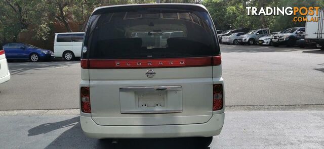 2008 NISSAN ELGRAND X  -