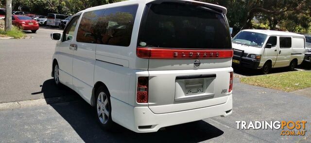 2008 NISSAN ELGRAND HIGHWAY STAR  -