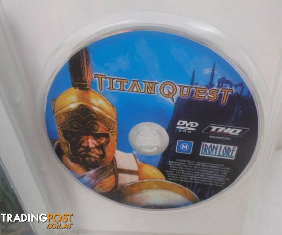 Titan Quest Complete Windows PC DVD Game - Disc + Manual + Map - photo 4 of 4