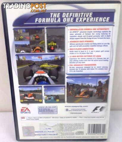 PS2 Games - F1 Championship, Juiced , Midnight Club Street Racing - photo 3 of 7