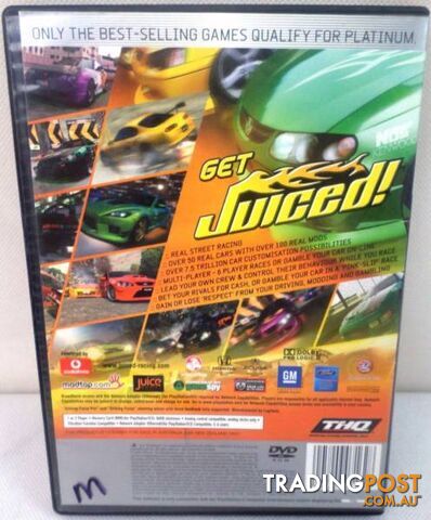PS2 Games - F1 Championship, Juiced , Midnight Club Street Racing - photo 5 of 7