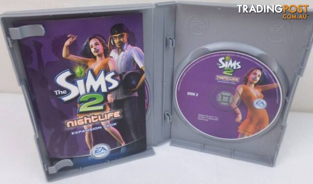 Windows Game The Sims 2 Nightlife and The Sims 2 University Packs - photo 4 of 6