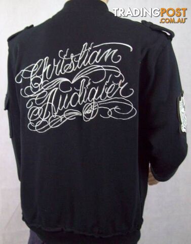 Men's Christian Audigier Jacket -Baralove Stockranch-Black&Silver - photo 2 of 6