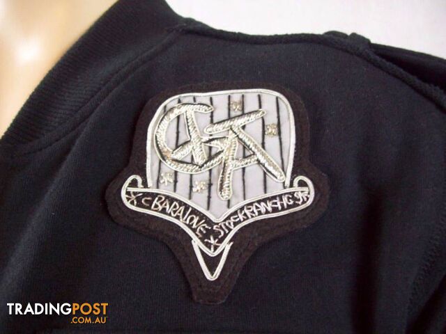 Men's Christian Audigier Jacket -Baralove Stockranch-Black&Silver - photo 5 of 6