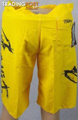 New Mens Billabong Boardshorts-Black & Yellow Casual Short Size32 - photo 2 of 3