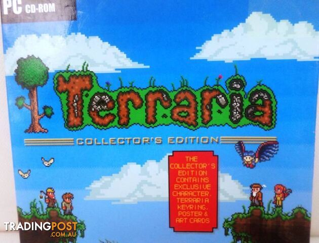 Terraria Collectors Edition Windows PC CD Game w/ Exclusive extra - photo 2 of 6