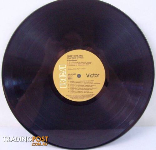 Eurythmics Classic Hit Sweet Dreams - Music LP Vinyl Record - VG+ - photo 4 of 5