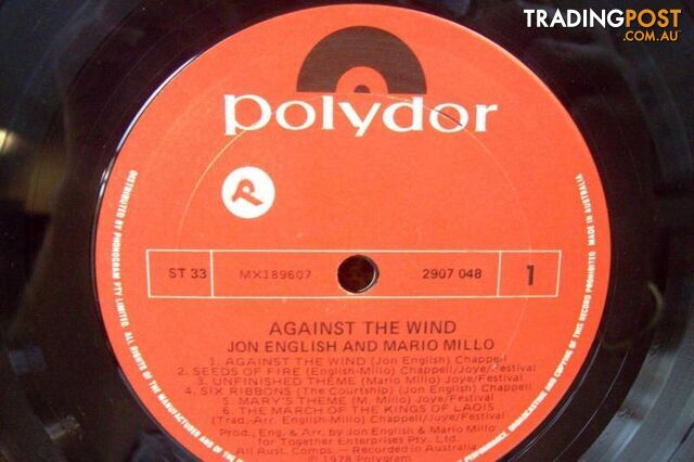 Jon English & Mario Millo - Against The Wind Soundtrack - photo 5 of 7