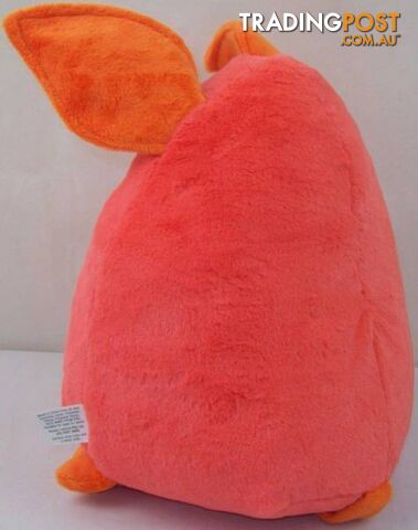 Official 2014 Crazy Furby Orange Cushy Soft and Cuddly Plush Toy - photo 3 of 4