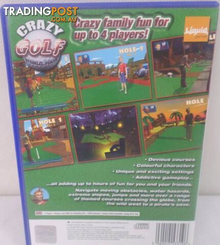 Playstation 2 Crazy Golf World Tour, EyeToyPlay, Play 2 Eye Toy - photo 4 of 7