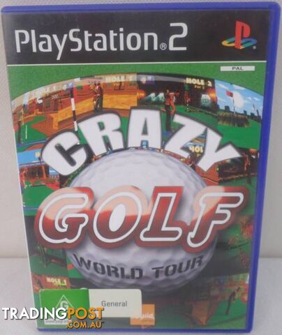 Playstation 2 Crazy Golf World Tour, EyeToyPlay, Play 2 Eye Toy - photo 3 of 7