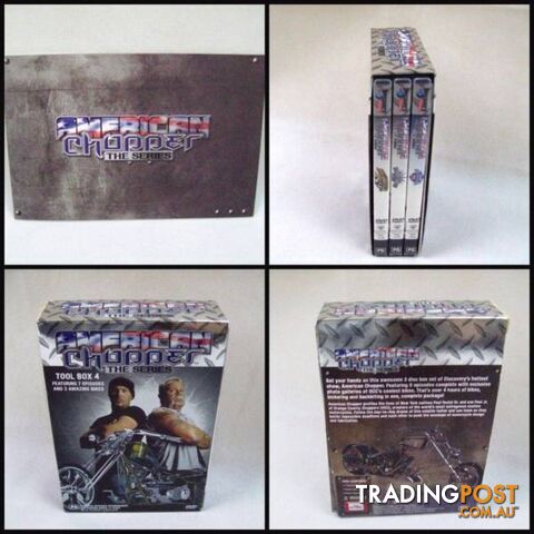 American Chopper the Series Tool Box 4 Set - 3 Disc DVD