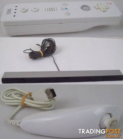 Nintendo Wii Console with Controller Nunchuck IR Bar Stand & more - photo 5 of 10