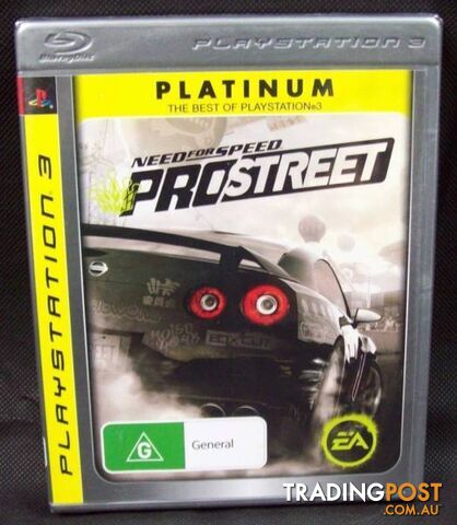 Brand New Playstation 3 Game - Need For Speed - Pro Street - Plat