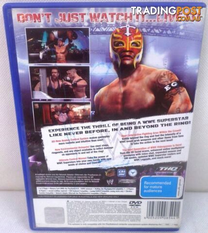 PS2 Games - Smack Down vs Raw 2007, Fight Night Round 2, Athens 2 - photo 3 of 7