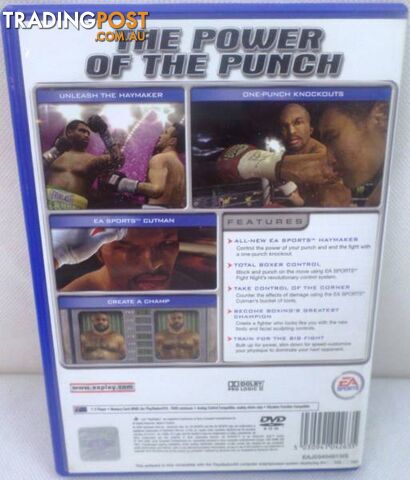 PS2 Games - Smack Down vs Raw 2007, Fight Night Round 2, Athens 2 - photo 5 of 7
