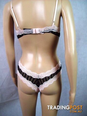 New Elle Macpherson Intimates Lingerie Size 12B Bra + Small Thong - photo 2 of 6