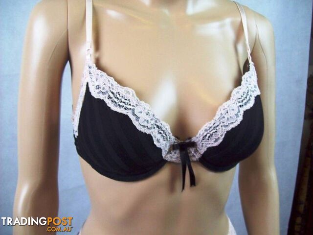 New Elle Macpherson Intimates Lingerie Size 12B Bra + Small Thong - photo 4 of 6