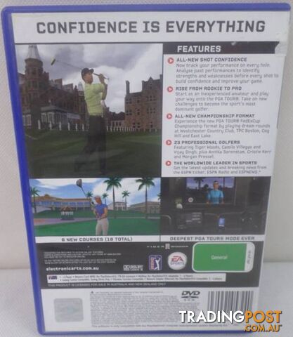 Playstation 2 Cricket 07 TheAshes, TigerWoods Tour08 G1 Jockey - photo 4 of 8