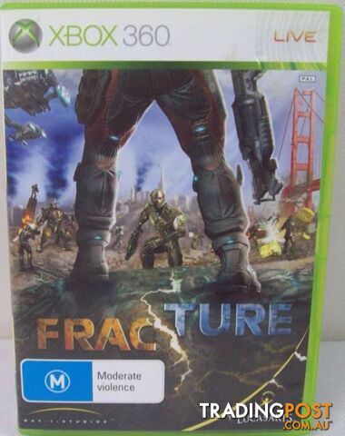Xbox 360 Game - Fracture (PAL) Battle Action War Game