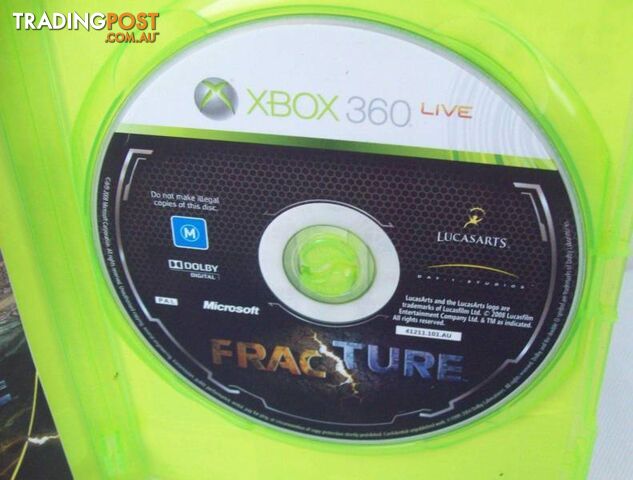 Xbox 360 Game - Fracture (PAL) Battle Action War Game - photo 5 of 5