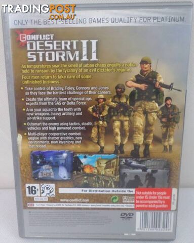 PS2 - ConflictDesertStorm 2, SOCOM US Navy Seals, Energy Airforce - photo 3 of 10