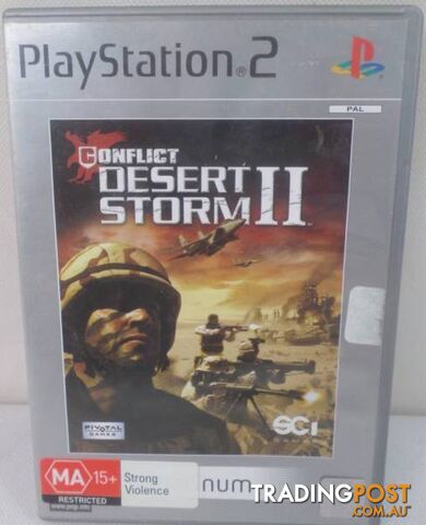 PS2 - ConflictDesertStorm 2, SOCOM US Navy Seals, Energy Airforce - photo 2 of 10