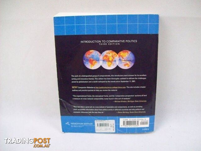 Kesselman Introduction To Comparative Politics Paperback Book - photo 3 of 4