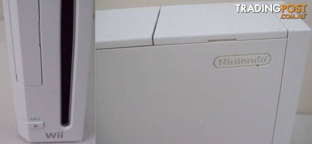 Nintendo Wii Console with Pink Controller Nunchuck IR Bar & more - photo 2 of 10
