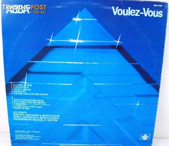 ABBA Voulez-Vous Album 1979 RCA - VPL14135 - 33 1/3 RPM Music - photo 2 of 7