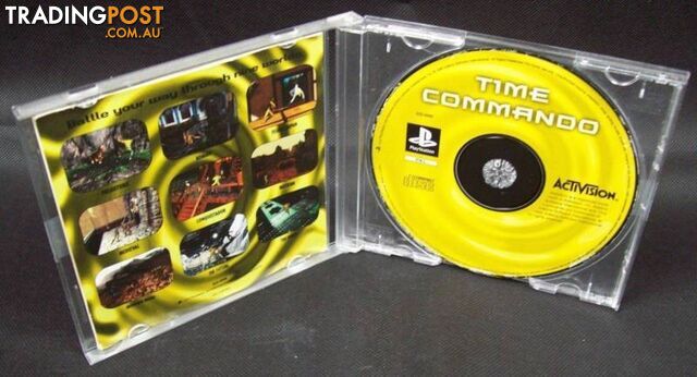Good Condition Playstation 1 Game - Time Commando (PAL) - photo 2 of 2