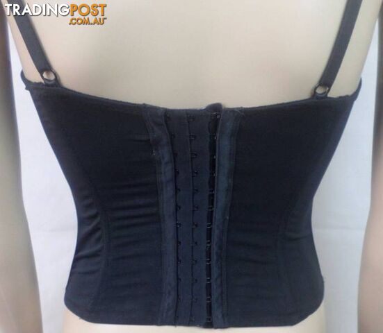 Authentic Bassoni Lingerie Red and Black Corset - Size 10DD - photo 4 of 6