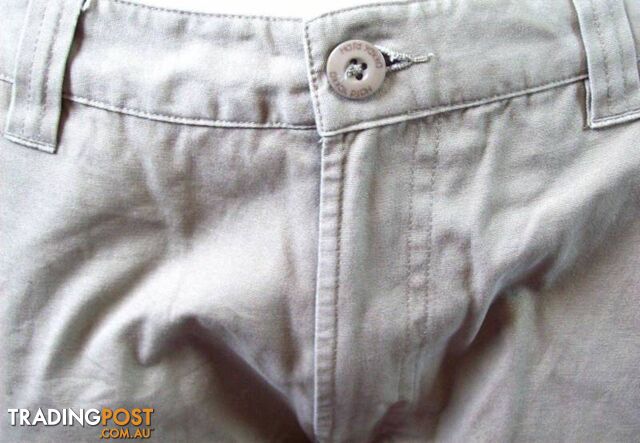 Mens Hard Yakka Work Cargo Pants - Khaki Brown Trousers Size 87R - photo 3 of 5