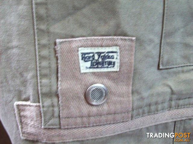 Mens Hard Yakka Work Cargo Pants - Khaki Brown Trousers Size 87R - photo 4 of 5