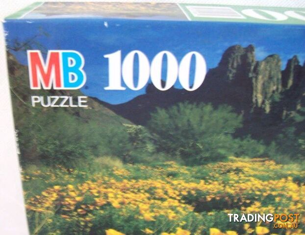 Big Ben MB Jigsaw Puzzle - Field of Poppies, Ajo Mountains, AZ - photo 2 of 3