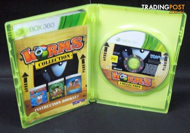 Extremely Rare Xbox 360 Game - Worms Collection (PAL) - photo 2 of 3