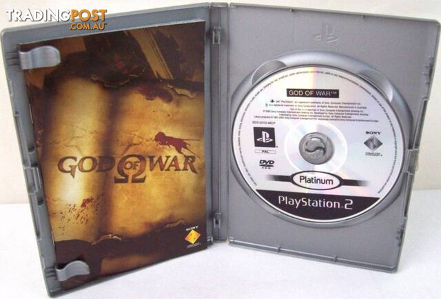Rare Playstation 2 PS2 War Game - Gods Of War - Complete Platinum - photo 3 of 3