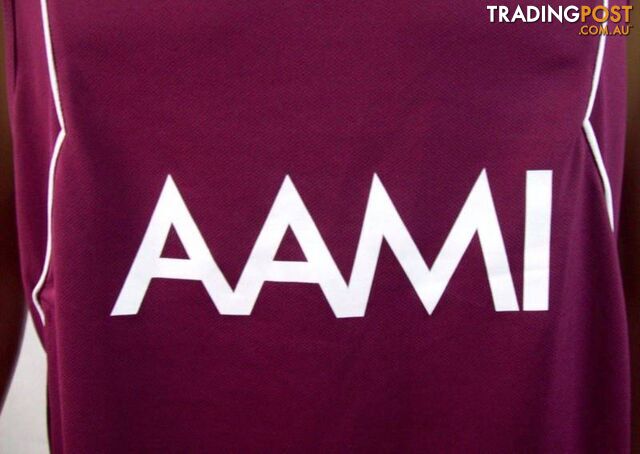 Mens Queensland State Of Origin Rugby Sleeveless T-Shirt Jersey L - photo 3 of 8