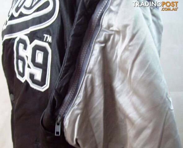 Players 69 Mens Varsity Padded Bomber Jacket w/ Removable Sleeves - photo 5 of 6