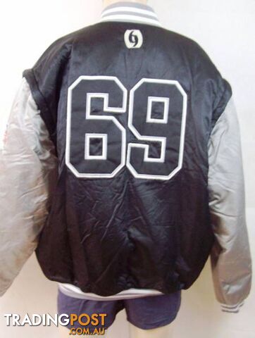 Players 69 Mens Varsity Padded Bomber Jacket w/ Removable Sleeves - photo 2 of 6